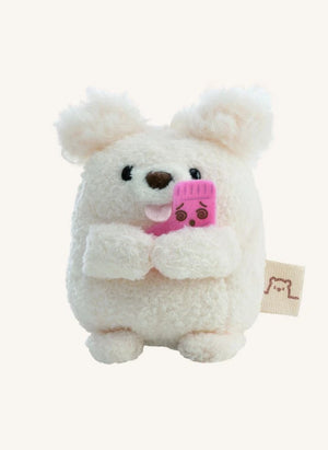 Nici - Washy Dog Plush Toy and Laundry Costume | White