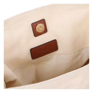 Chloé - Organic Cotton Logo Tote Bag | Chalk