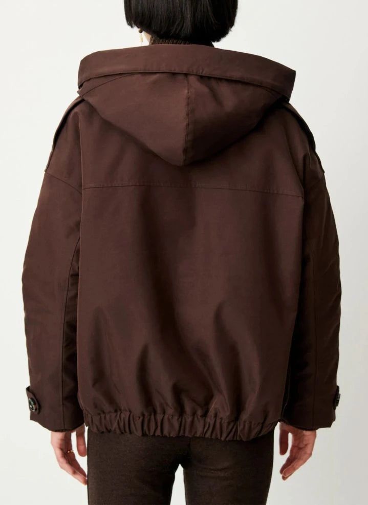 Sessùn - Andy Organic Cotton Parka | Brown