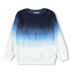 Molo - Mattis organik pamuk gradyan sweatshirt | Mavi