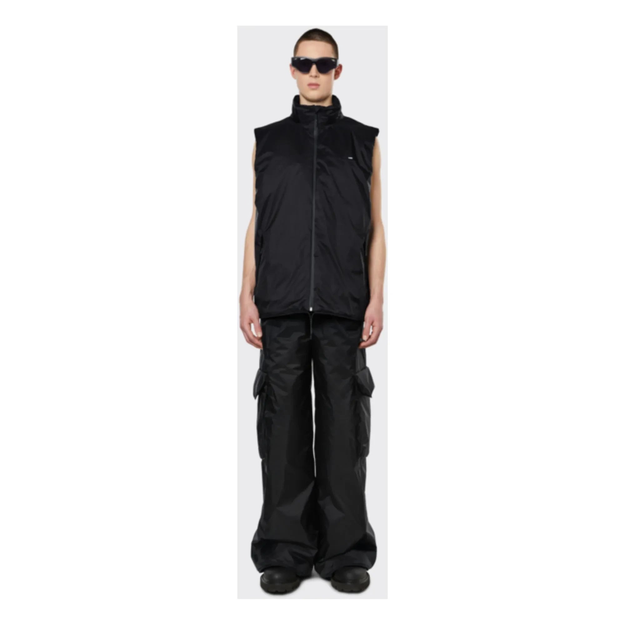 Rains - Padded Waterproof Vest | Black