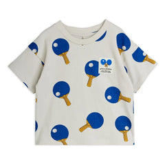 Mini Rodini - Organic Cotton Ping Pong T-shirt | Gray