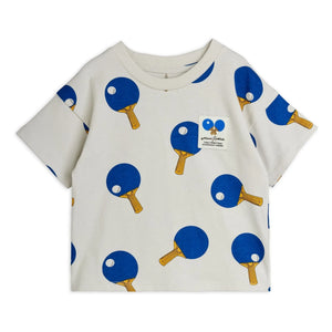 Mini Rodini - Organic Cotton Ping Pong T-shirt | Gray