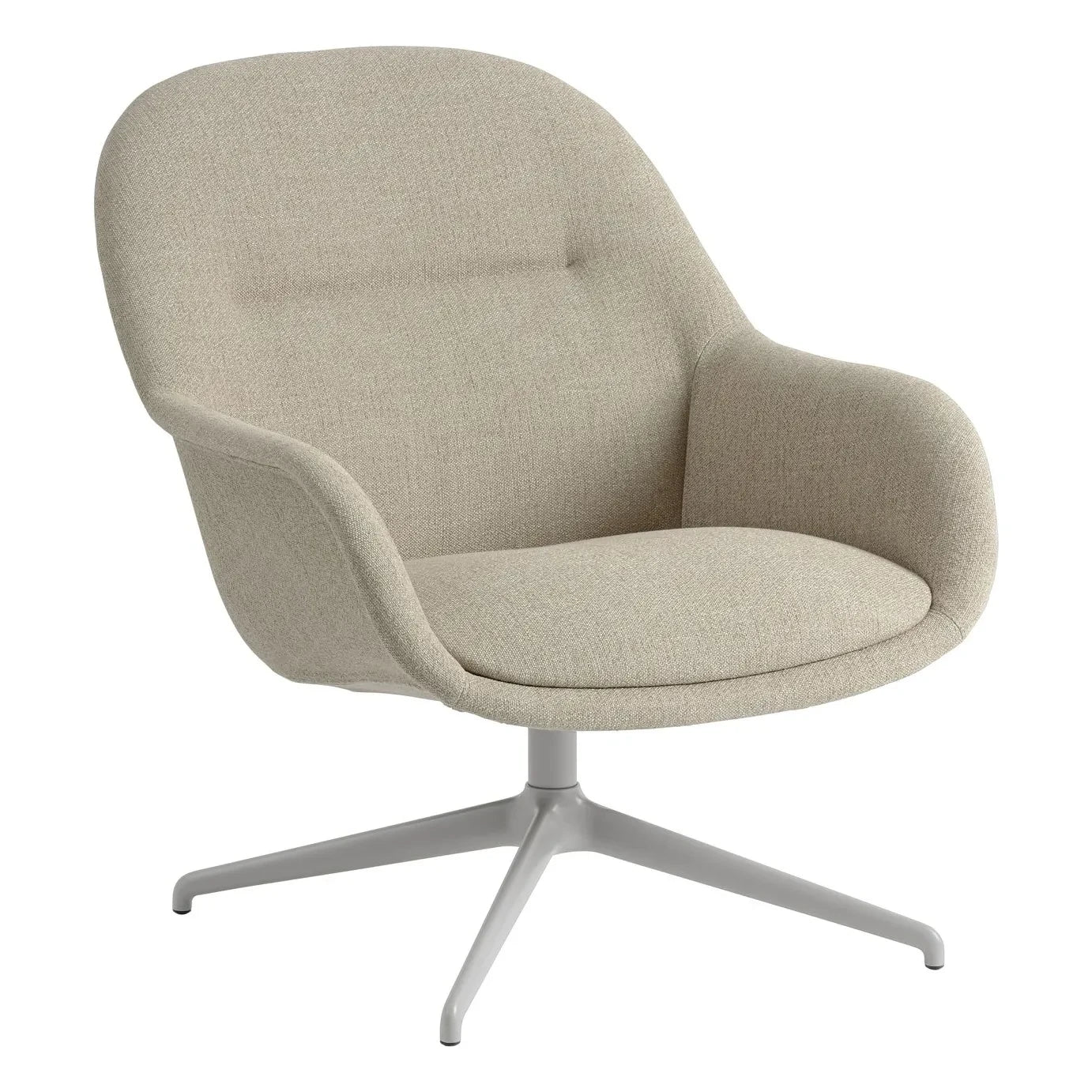 Muuto - Fiber recliner, Iskos-Berlin | Grey