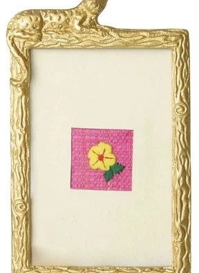 Rice - Tiger Photo Frame | Gold