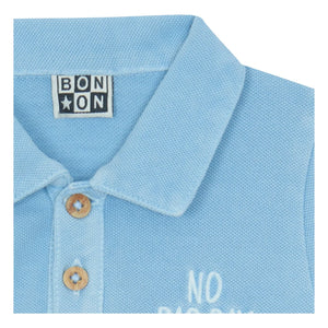 Bonton - Lewis Romper | Light Blue