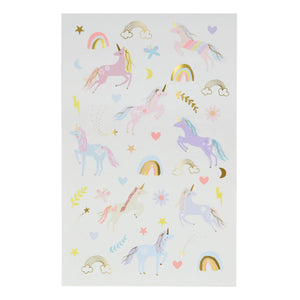 Meri Meri - Temporary Unicorn Tattoos