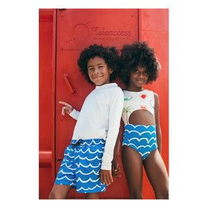 Pepita & Me - Wave Swimsuit | Blue