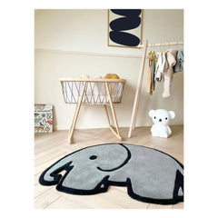 Maison Deux - Miffy Wool Rug | Gray
