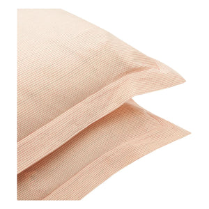 Scarlette Ateliers - Grace Handwoven Cotton Pillowcases - Set of 2 | Red