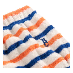Bobo Choses - Terry Striped Boxer Shorts | Ecru