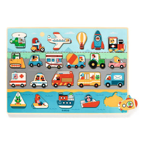 Djeco - Wooden Puzzle Zoom
