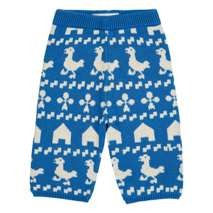 Bobo Choses - Organic Cotton Mesh Farm Pants | Blue