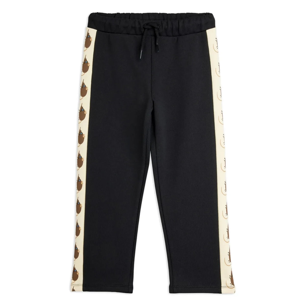 Mini Rodini - Organic Cotton Mouse Jogger | Black