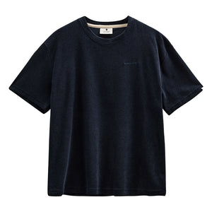 Anerkjendt - Akvillads Frotte T-Shirt | Dark Blue