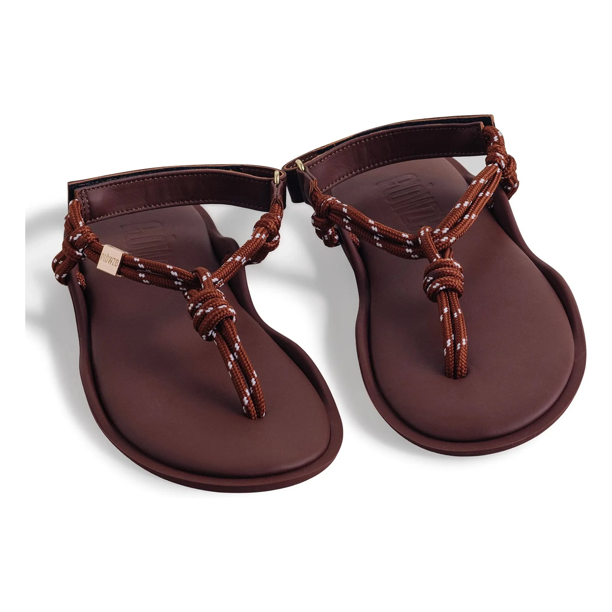 Flòwze - Flò Monochrome Sandals | Brown