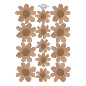 Studio Loco - Floral Wall Decals | Brown