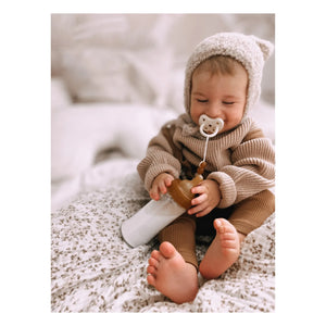 Hevea - Wide Mouth Baby Bottle Nipple - Slow Flow