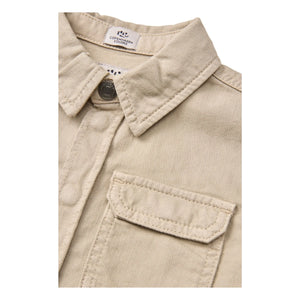 Copenhagen Colors - Organic Cotton Twill Safari Shirt | Beige