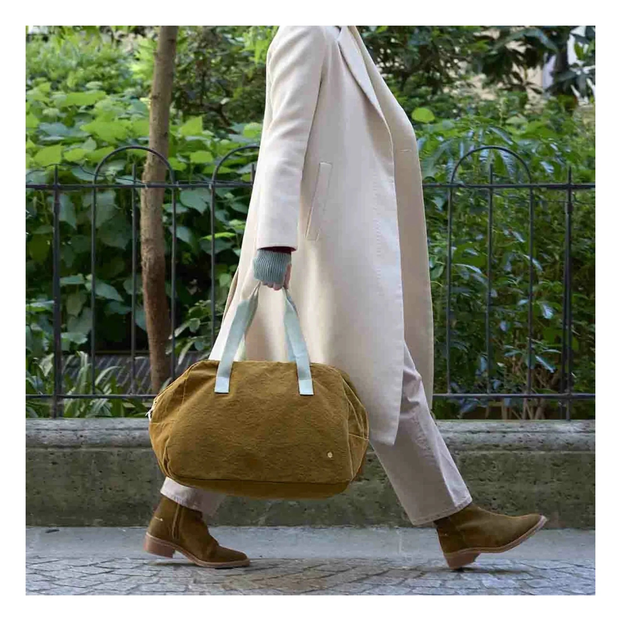 La cerise sur le gâteau - Iona Organic Cotton Weekend Bag | Gold