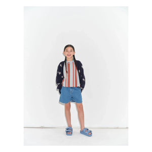 Main Story - Denim Organic Cotton Shorts | Blue