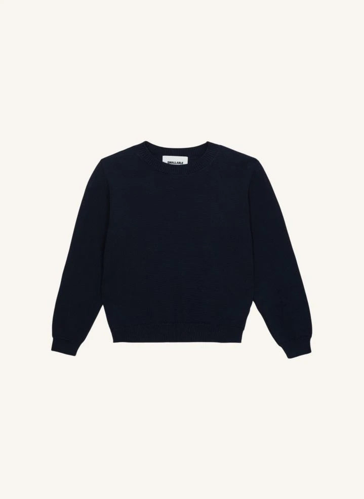 Smallable Kid - Cagnaby Organic Cotton Sweater | Navy