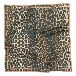Becksöndergaard - Leopa Edgia Cotton Scarf | Black