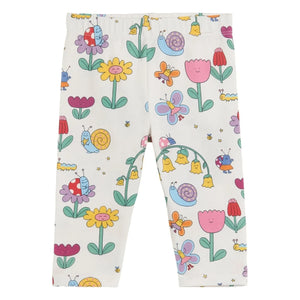 Stella McCartney Kids - Organic cotton leggings | Ivory