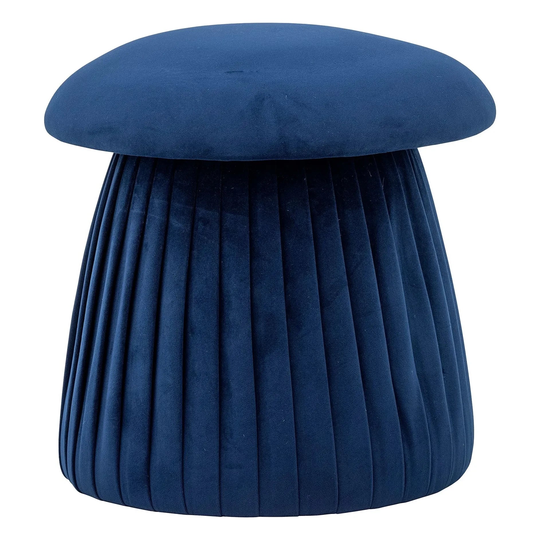 Bloomingville - Roberta recycled polyester pouf | Blue