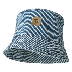 Wheat - Bob Charlie Striped Organic Cotton | Blue