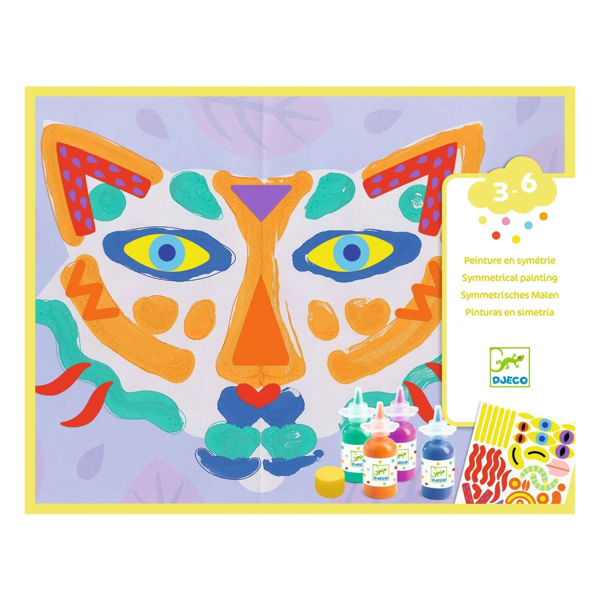 Djeco - Gentle Touch Coloring Book