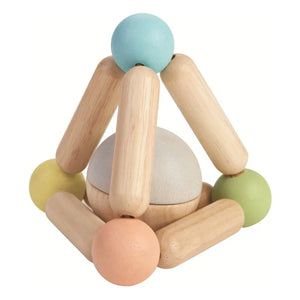 Plan Toys - Pastel Triangle Rattle