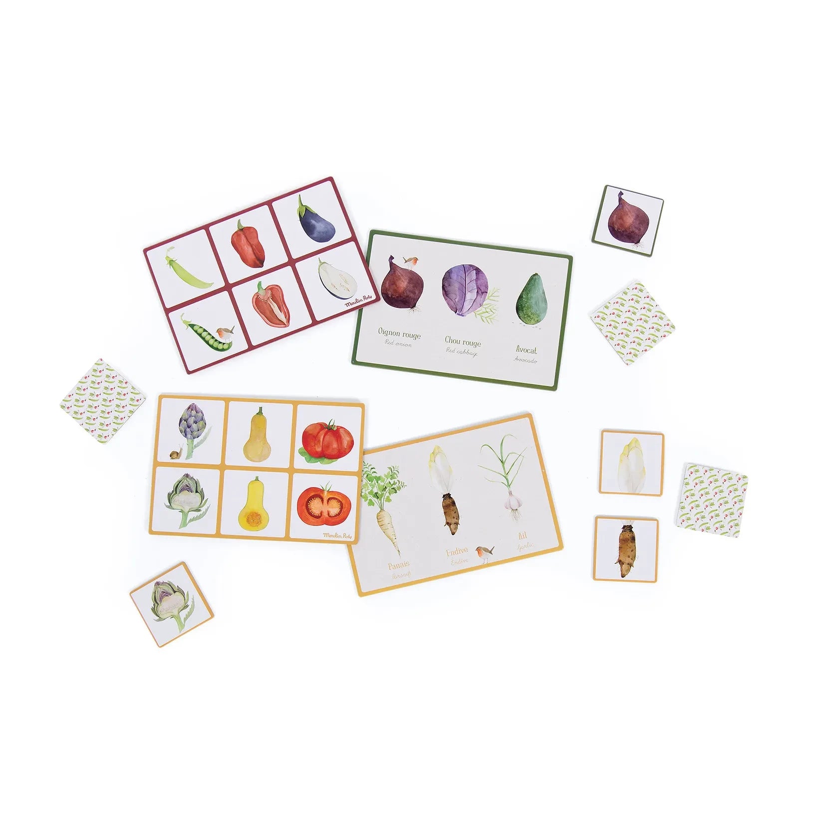 Moulin Roty - Vegetable Memo Lottery