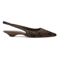 Augusta - Slingback Harper Dana Leather | Leopard
