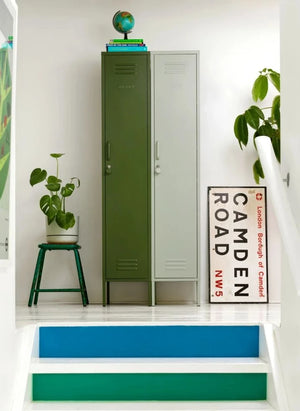 Mustard Made - Slim Metal Cabinet | Sage