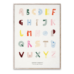 Mado - Alphabet Spaghetti Poster