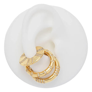 Sigal - Deca Earcuff | White