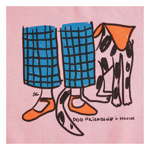 Bobo Choses - Friends Organic Cotton Sweatshirt | Pink