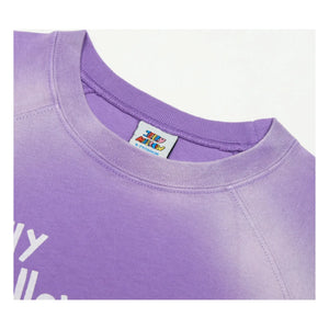 Jelly Mallow - Tie and Dye Dog T-Shirt | Purple