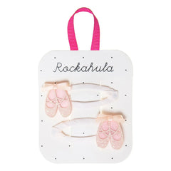 Rockahula Kids - Set of 2 Ballerina hair clips | Powder pink
