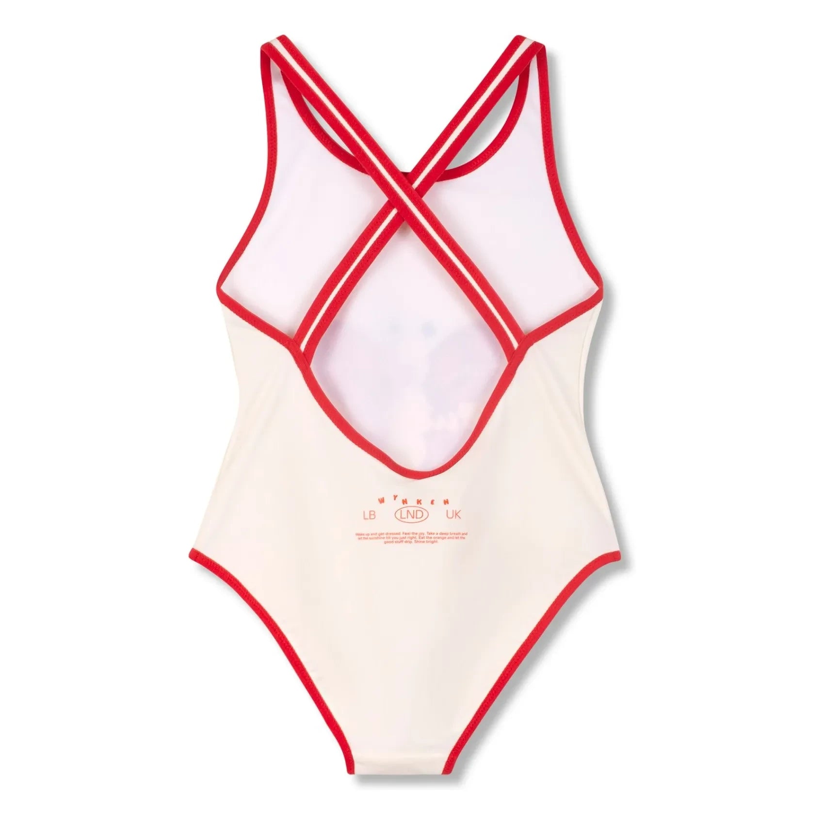 Wynken - Butterfly Recycled Fiber Swimsuit | Ecru