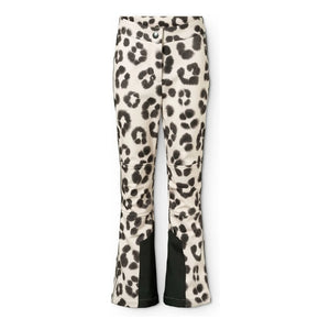 Molo - Harlie Leopard Ski Pants | Beige