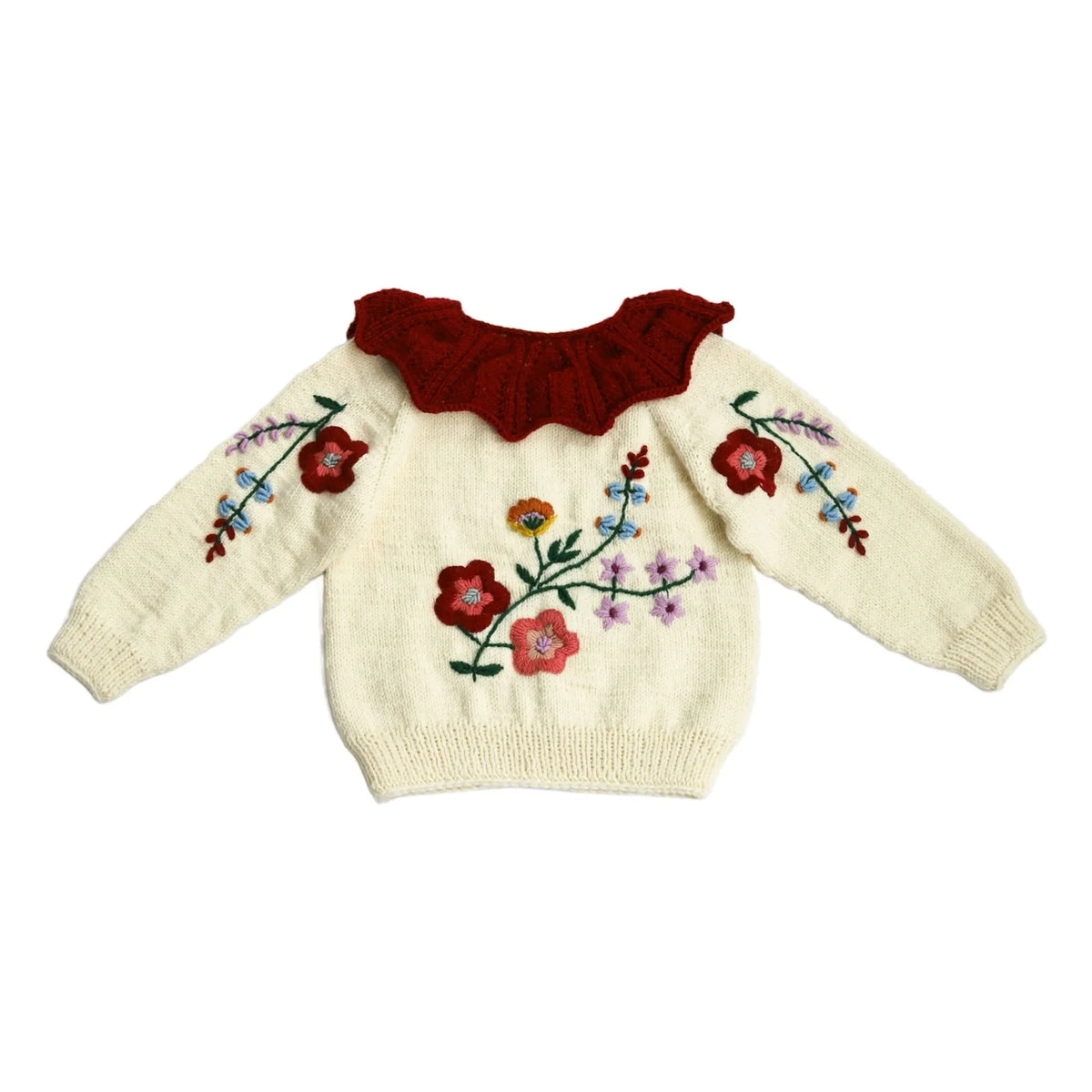 Kalinka - Stéphanie Merino Sweater | Cream