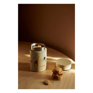 Liewood - Nadja yalıtımlı öğle yemeği kutusu | Safari sandy mix