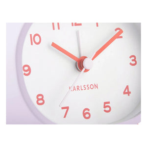 Present Time - Elegant Alarm Clock | Purple