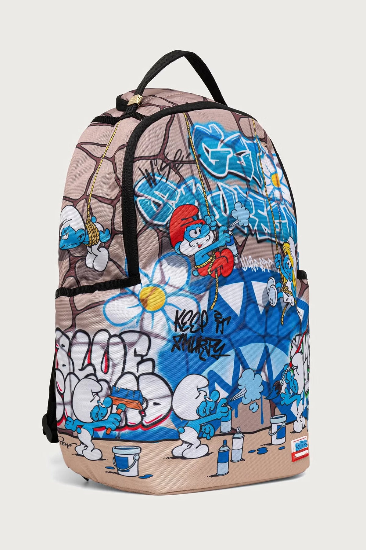 Sprayground - Smurfs Beige Backpack 910B9084NSZ