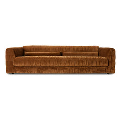 HKliving - Club 4-Person Sofa | Caramel