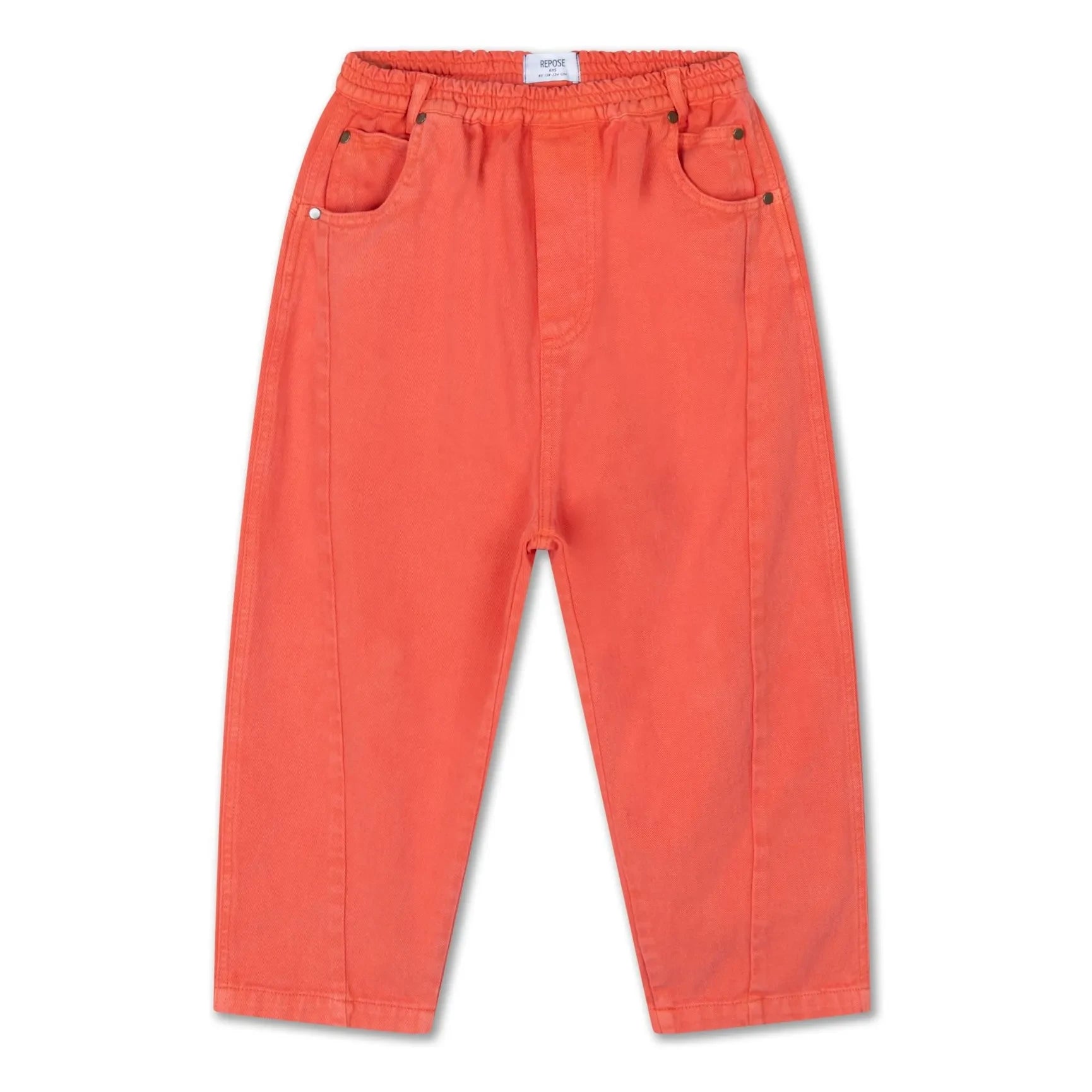 Repose AMS - Organic Cotton Balloon Jeans | Red