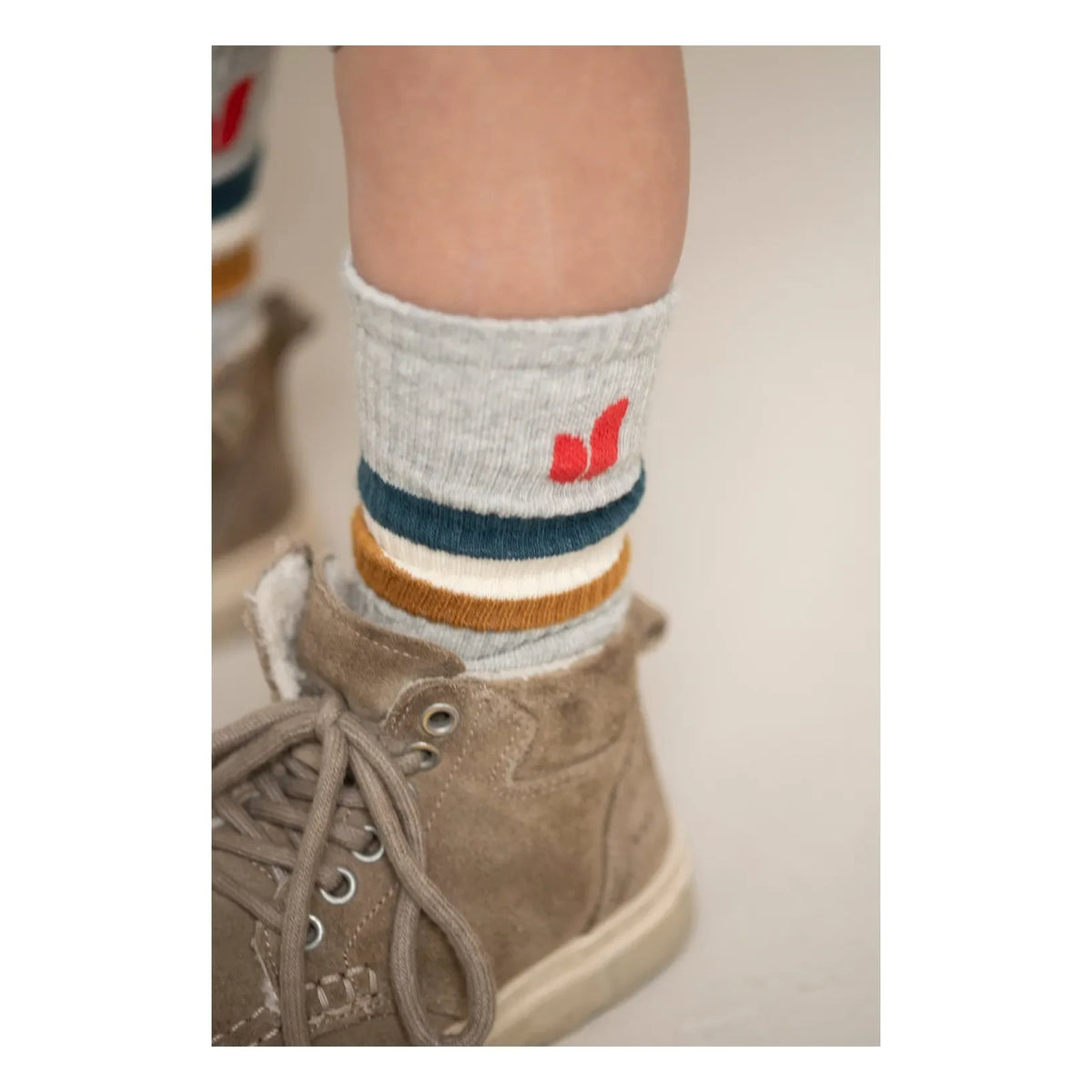 Jenest - J Sport Organic Cotton Socks | Grey Melange