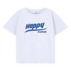 Cos I Said So - Happy Human T-shirt Organic cotton | Light Blue